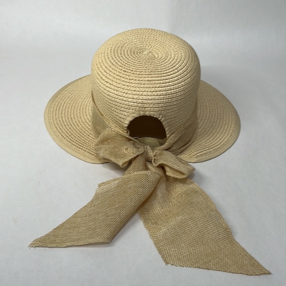 Natural color straw hat - Picture 2 of 6